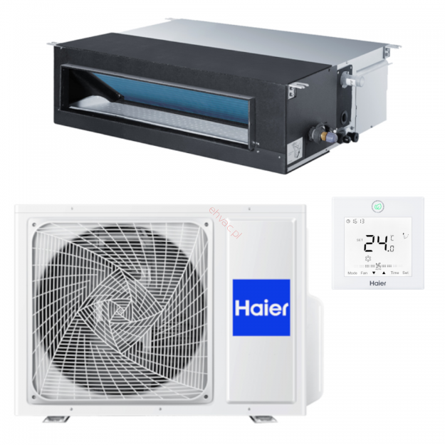 Haier DUCT Middle Flow 12.3/12.7kW